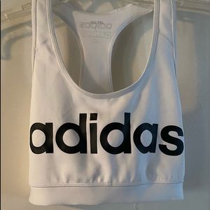 NWT Adidas graphic sports bra woman’s L top new